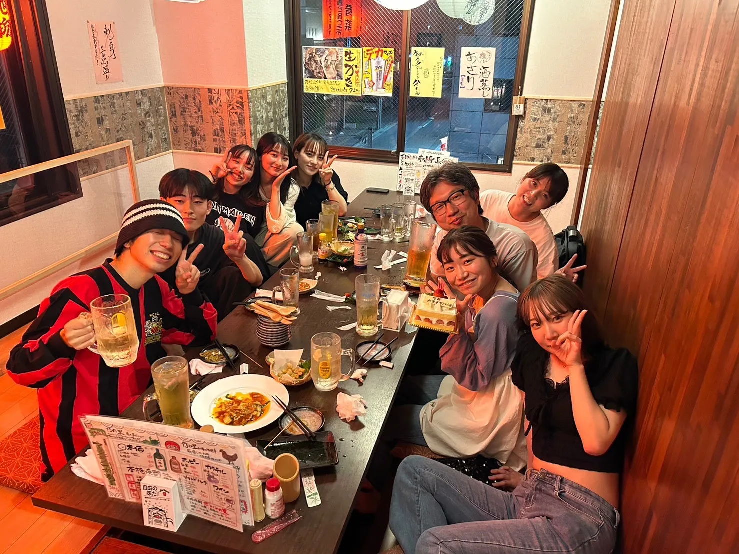 スタッフ就職祝い